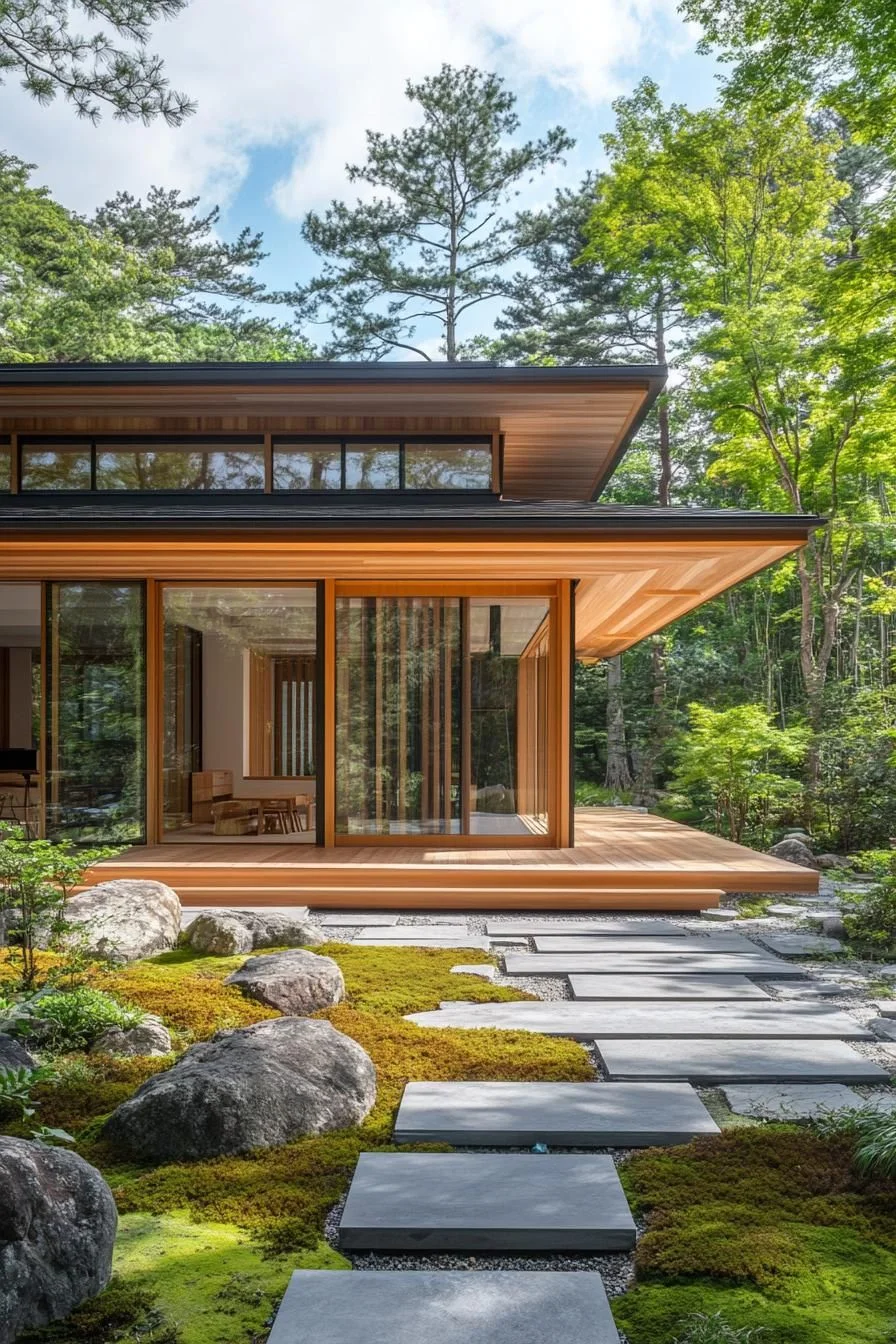 A Timber Haven Set Among the Trees