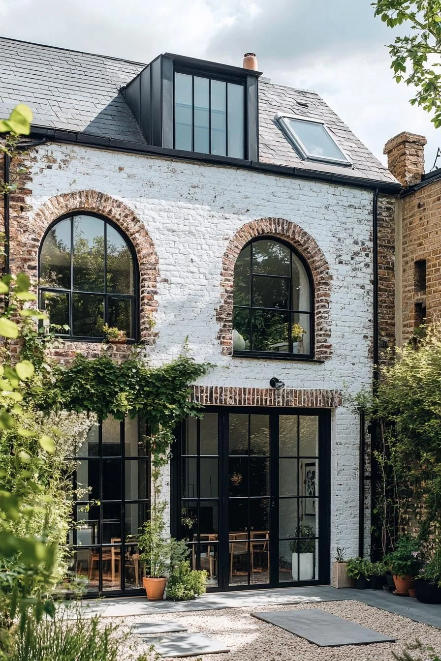 Brick Arches Blending Old and New