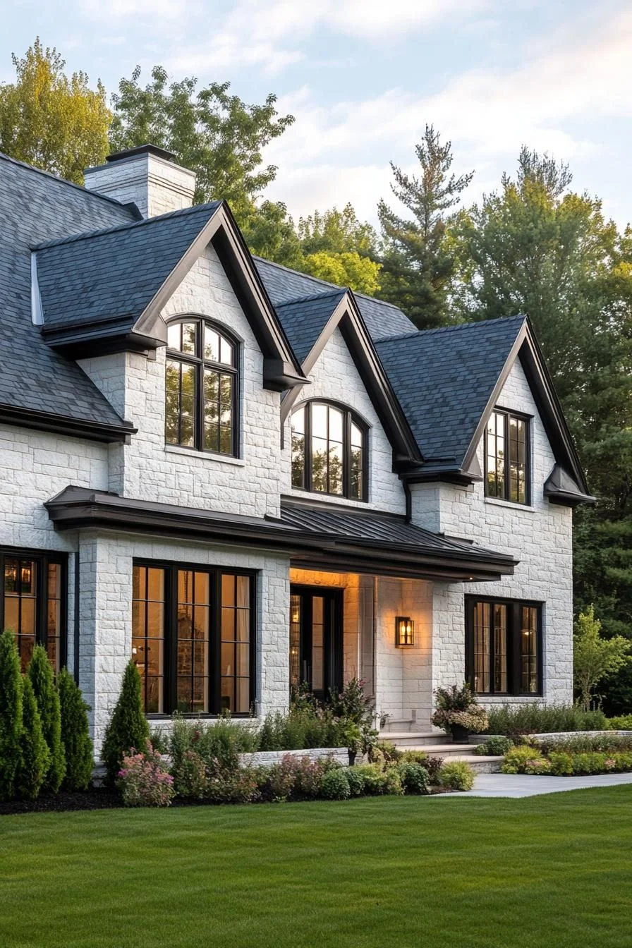 Gabled Rooflines Take Center Stage