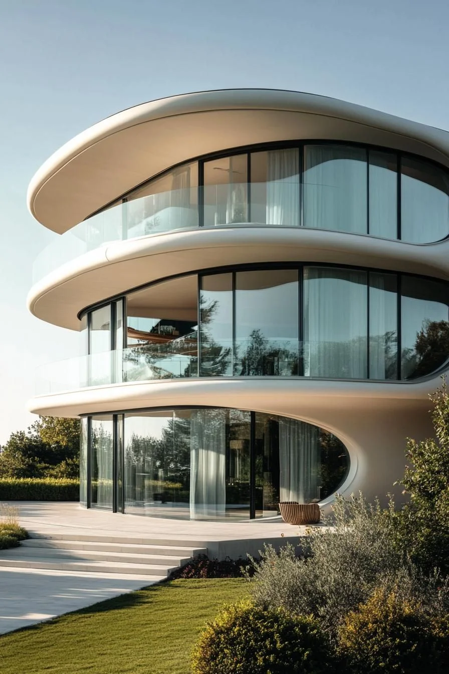 A Curvy Carousel Home for Tomorrow