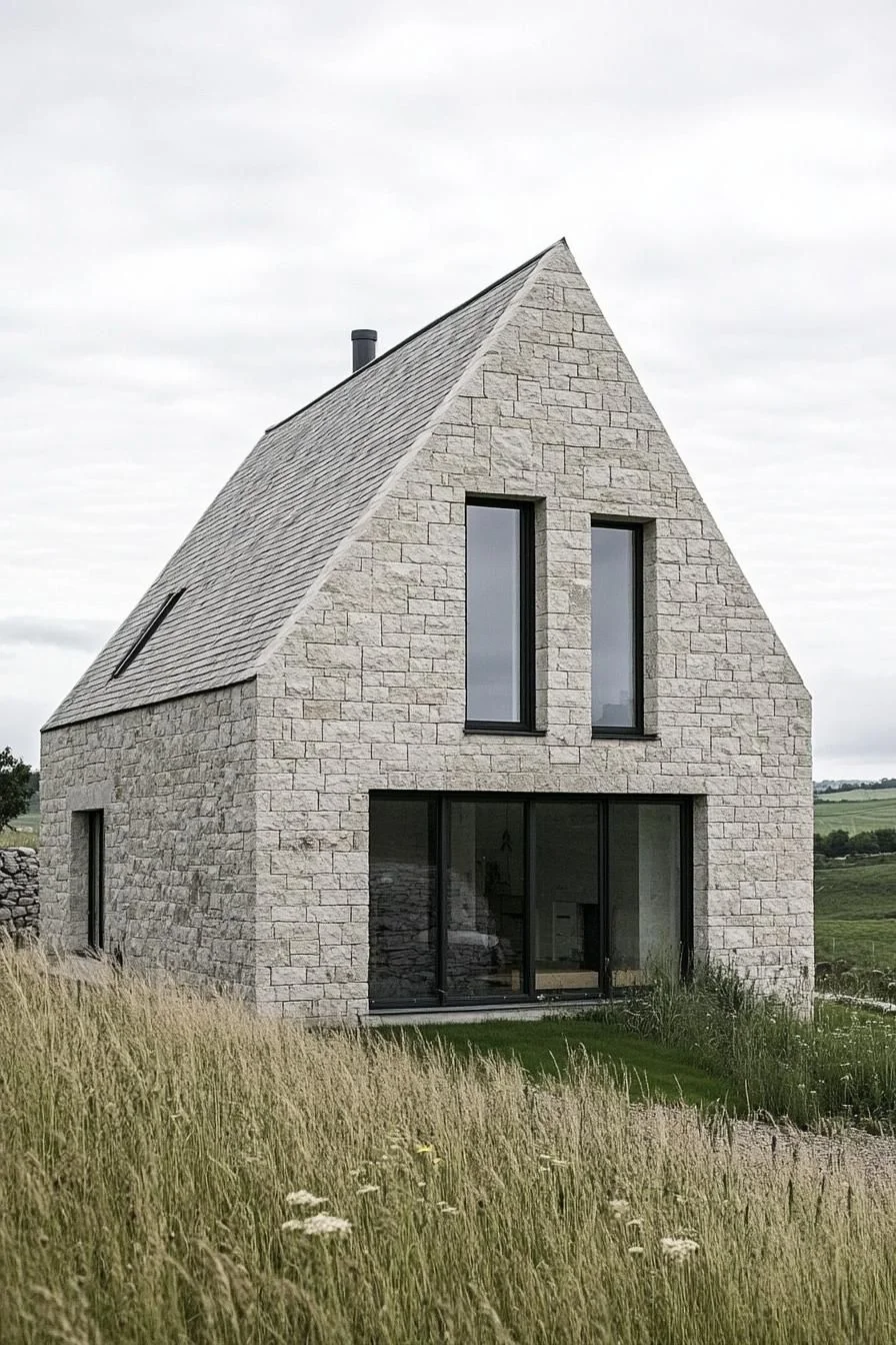 Contemporary Stone Cottage in Open Countryside
