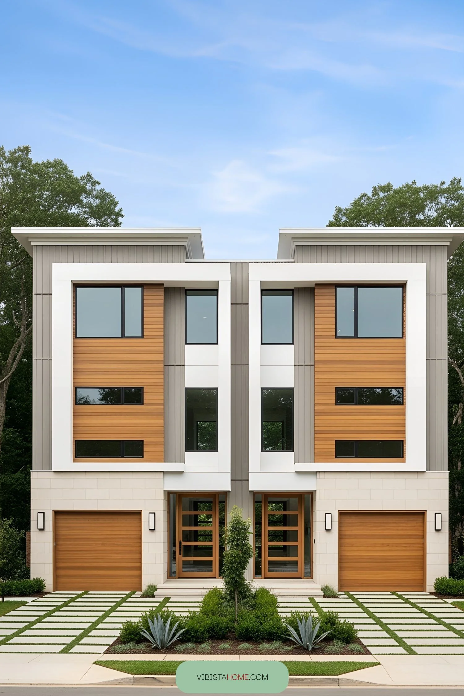Prestigious Twin Homes Side by Side