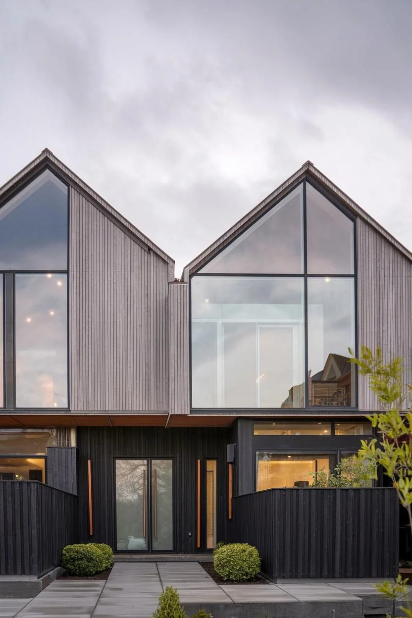 Glass and Gables Duplex Domes