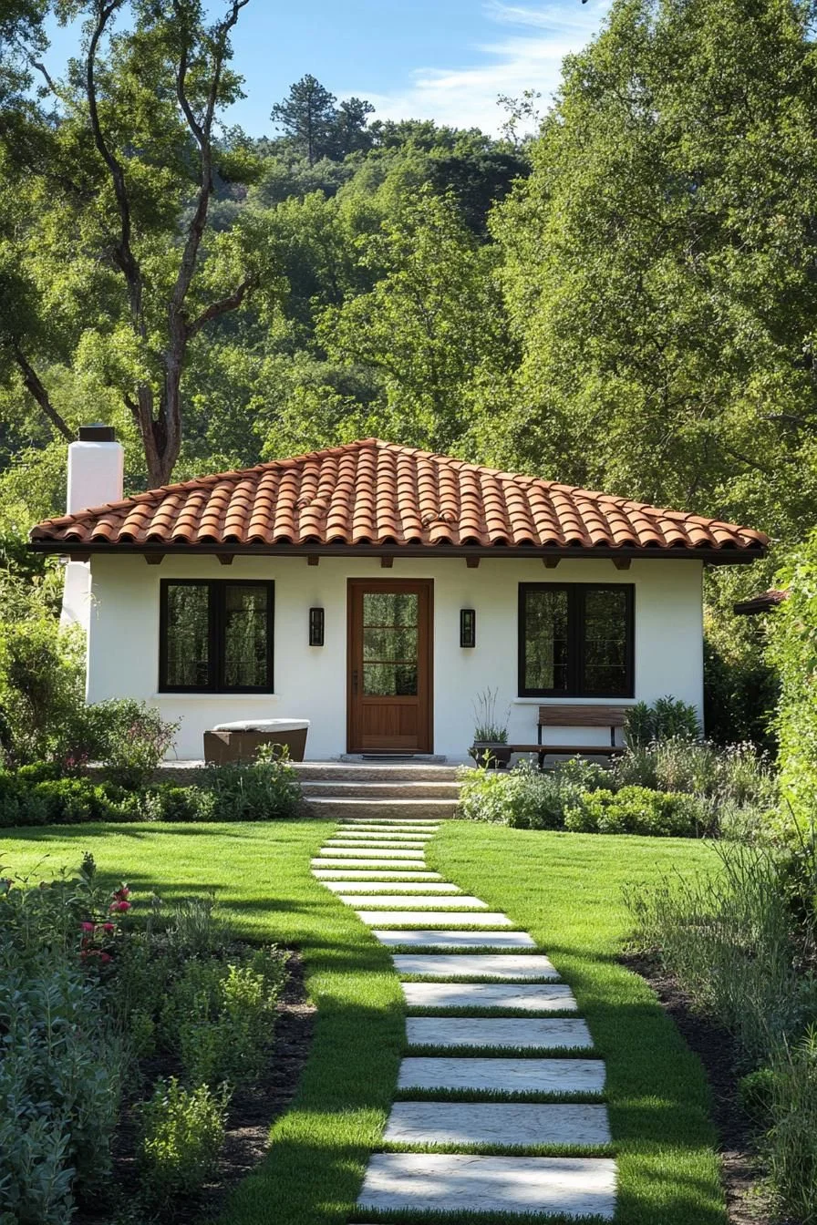 Terracotta-Roofed Countryside Hideaway