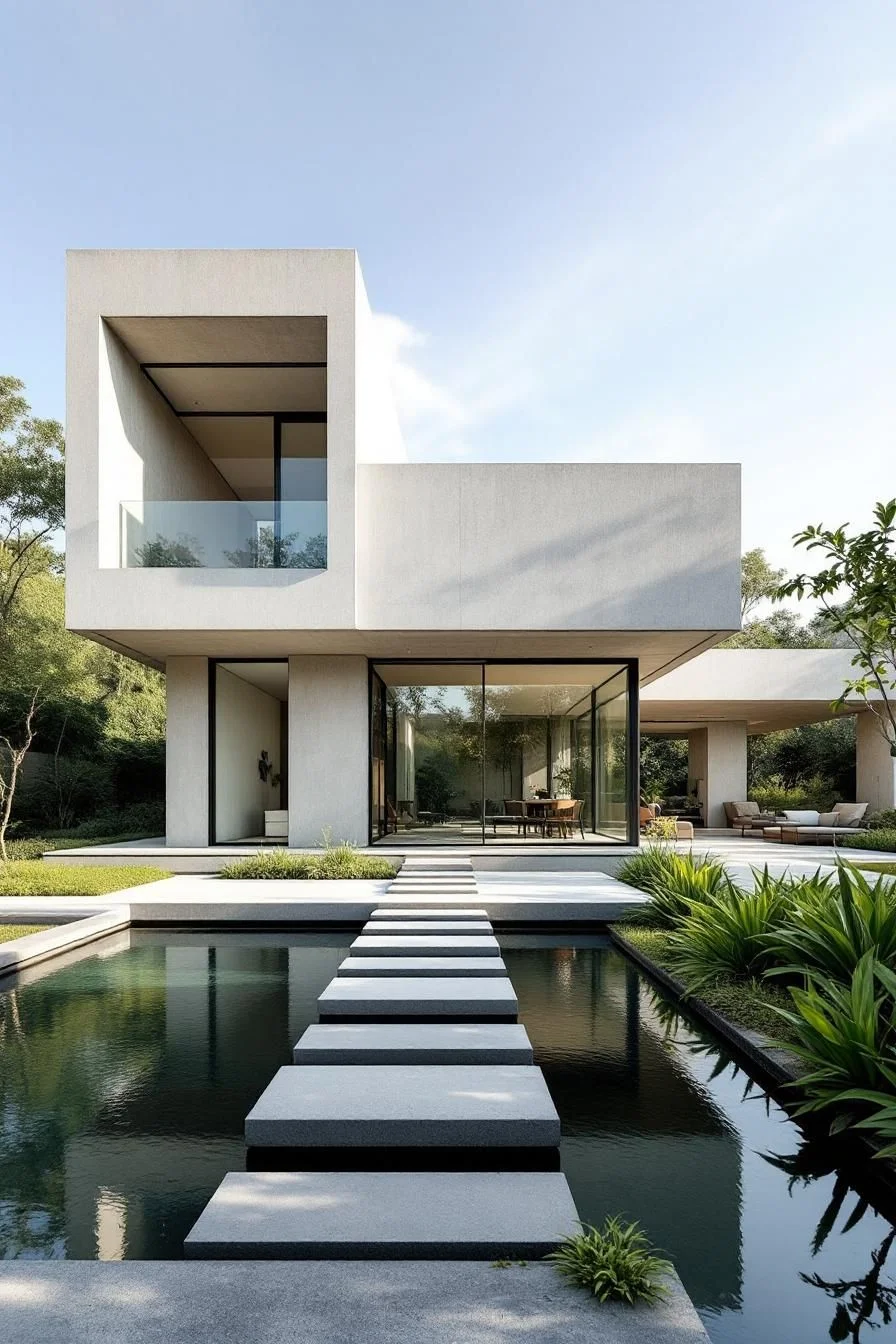 A Concrete Puzzle Along a Winding Path