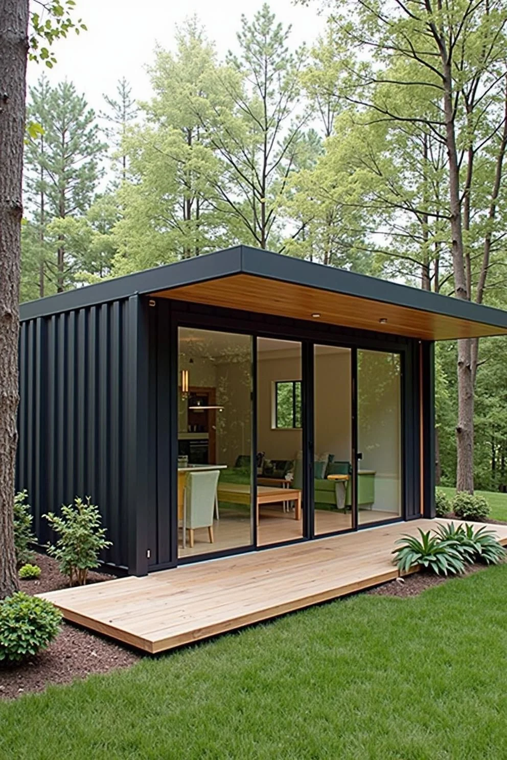 A Small Retreat Tucked Into the Forest