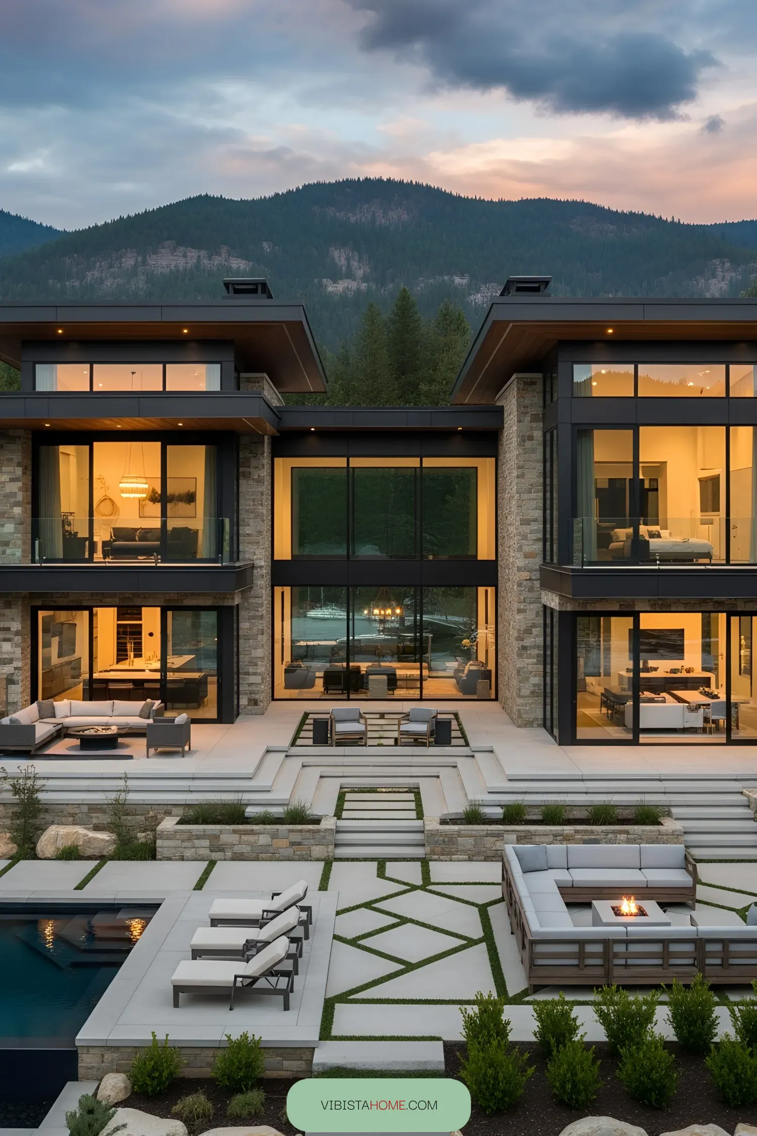 A Lakeside Retreat with a Stunning View