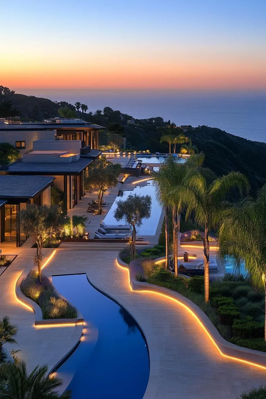 A Luxury Sanctuary at Twilight