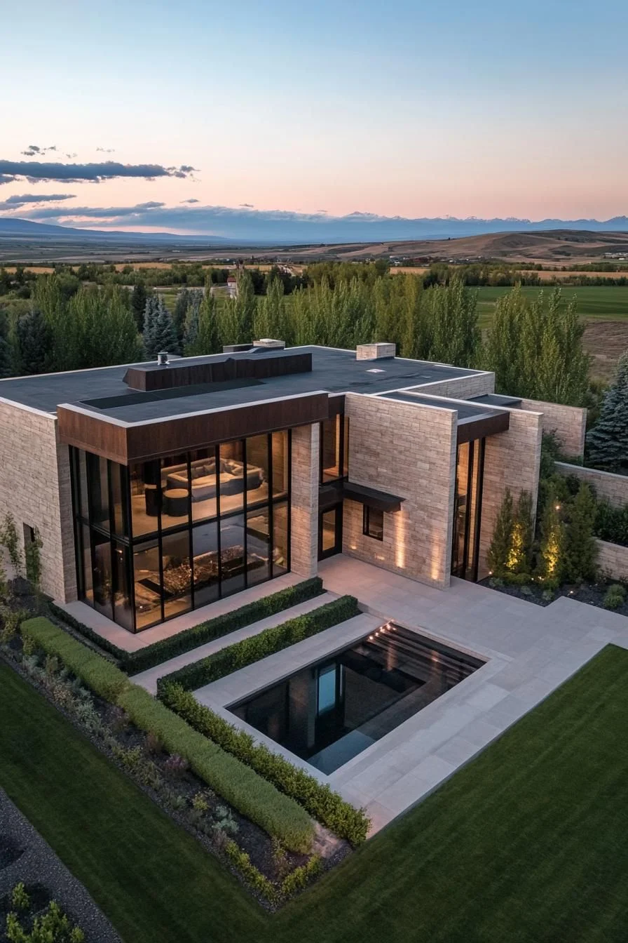 Architectural Marvel in the Countryside