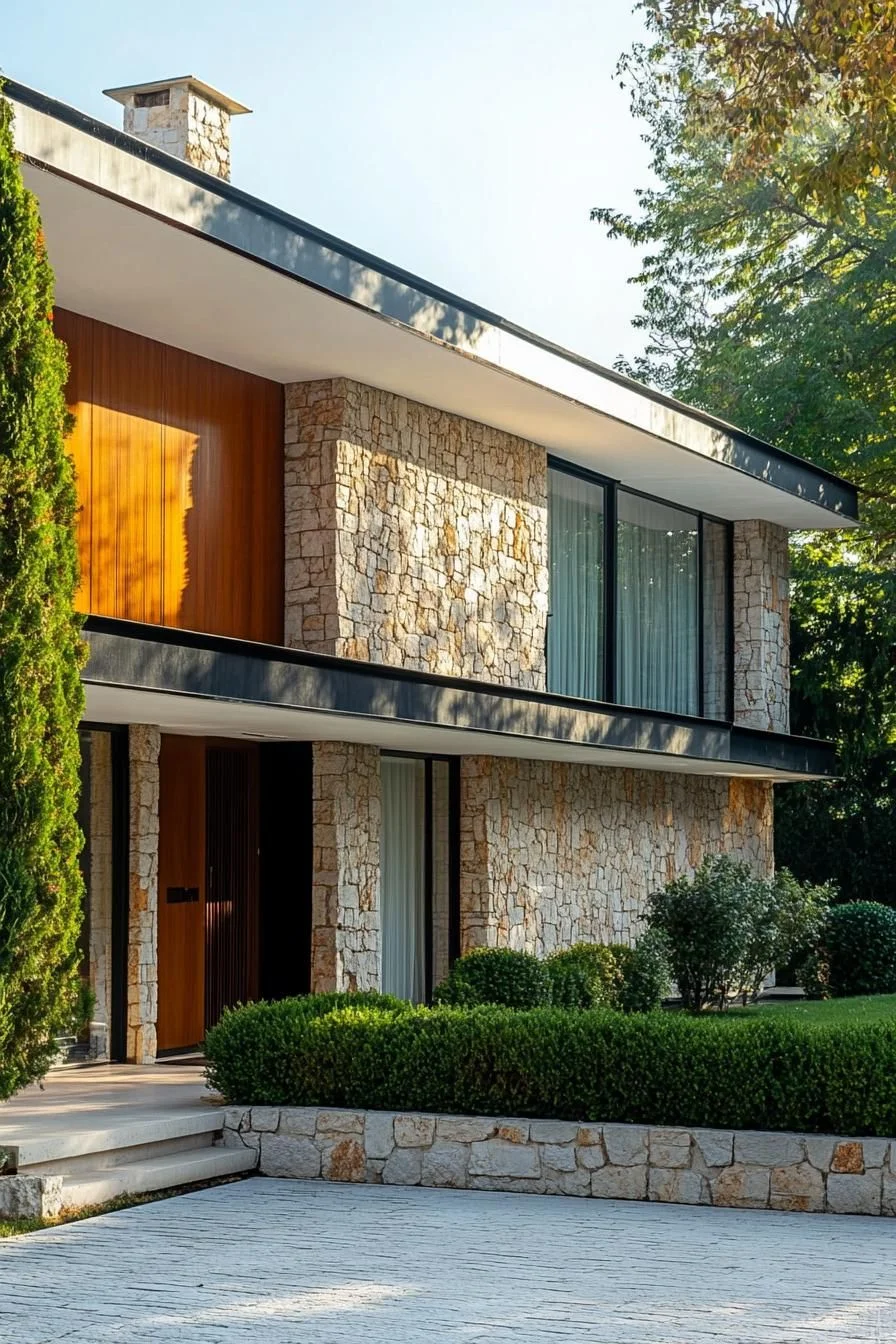 Stone and Brick Mixed Facade - photo 3
