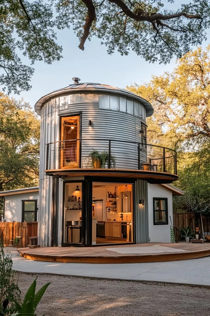 A Peaceful Silo House Sanctuary