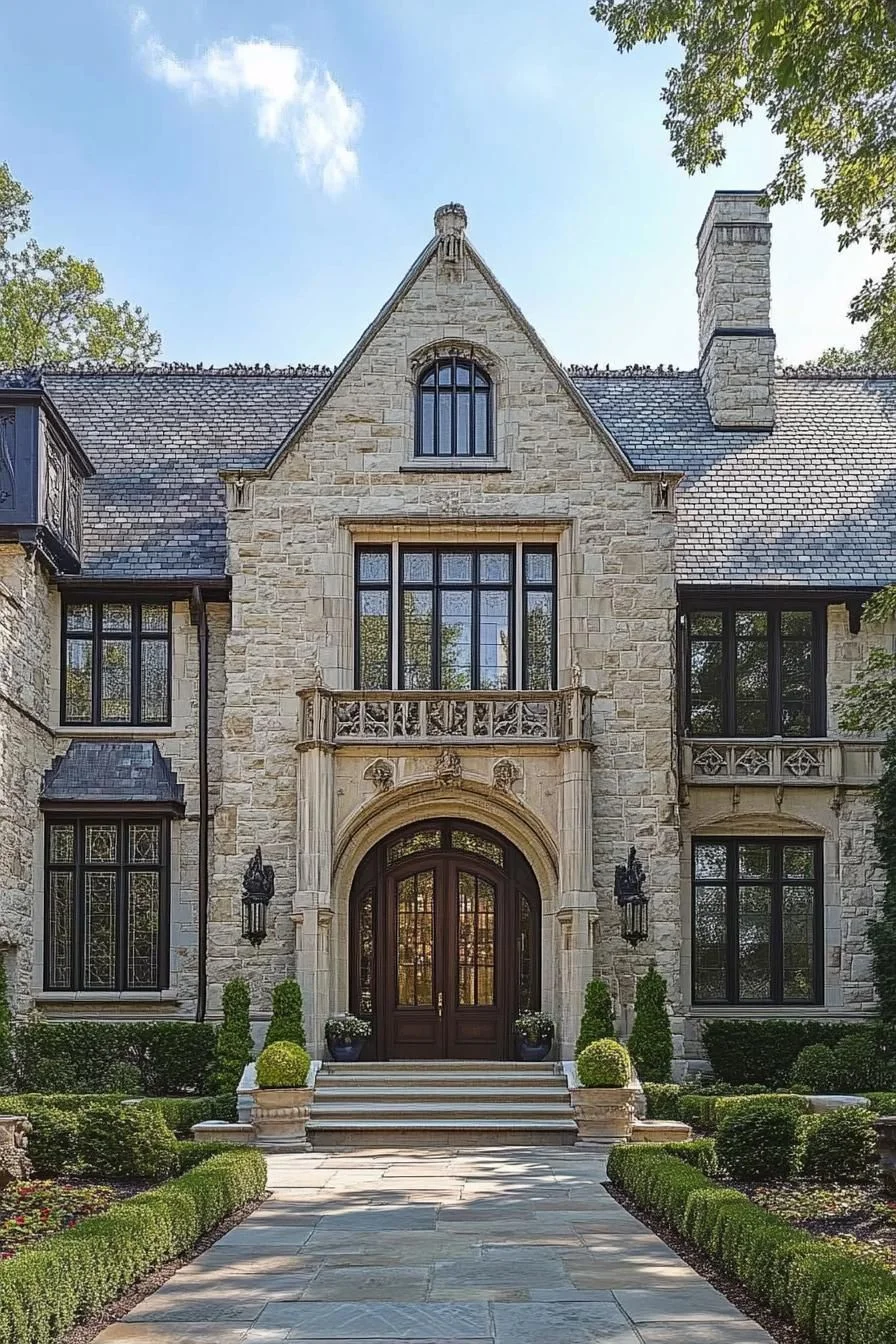 Grand Stonework Castle Design