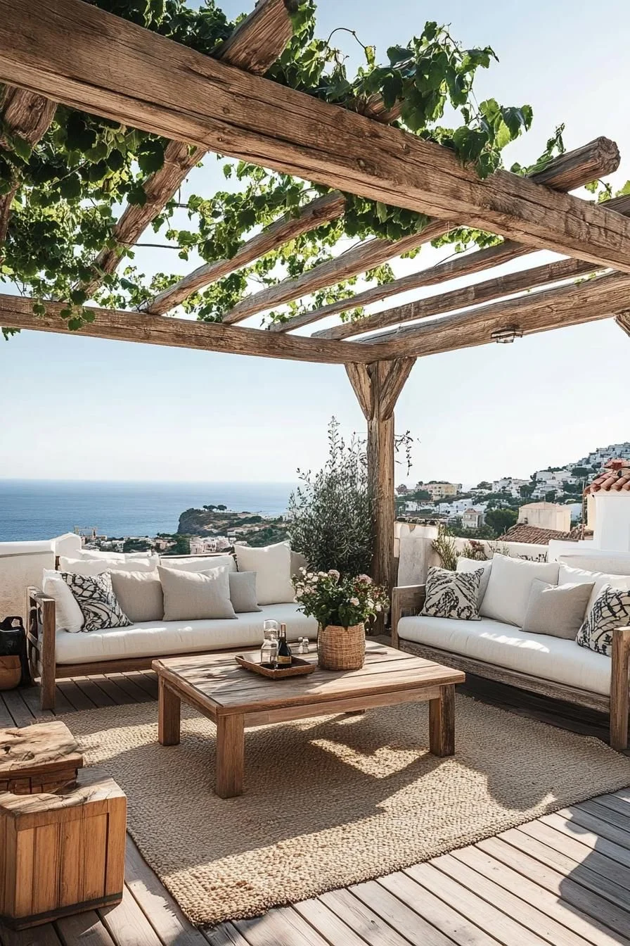 Coastal-Inspired Rooftop Lounge