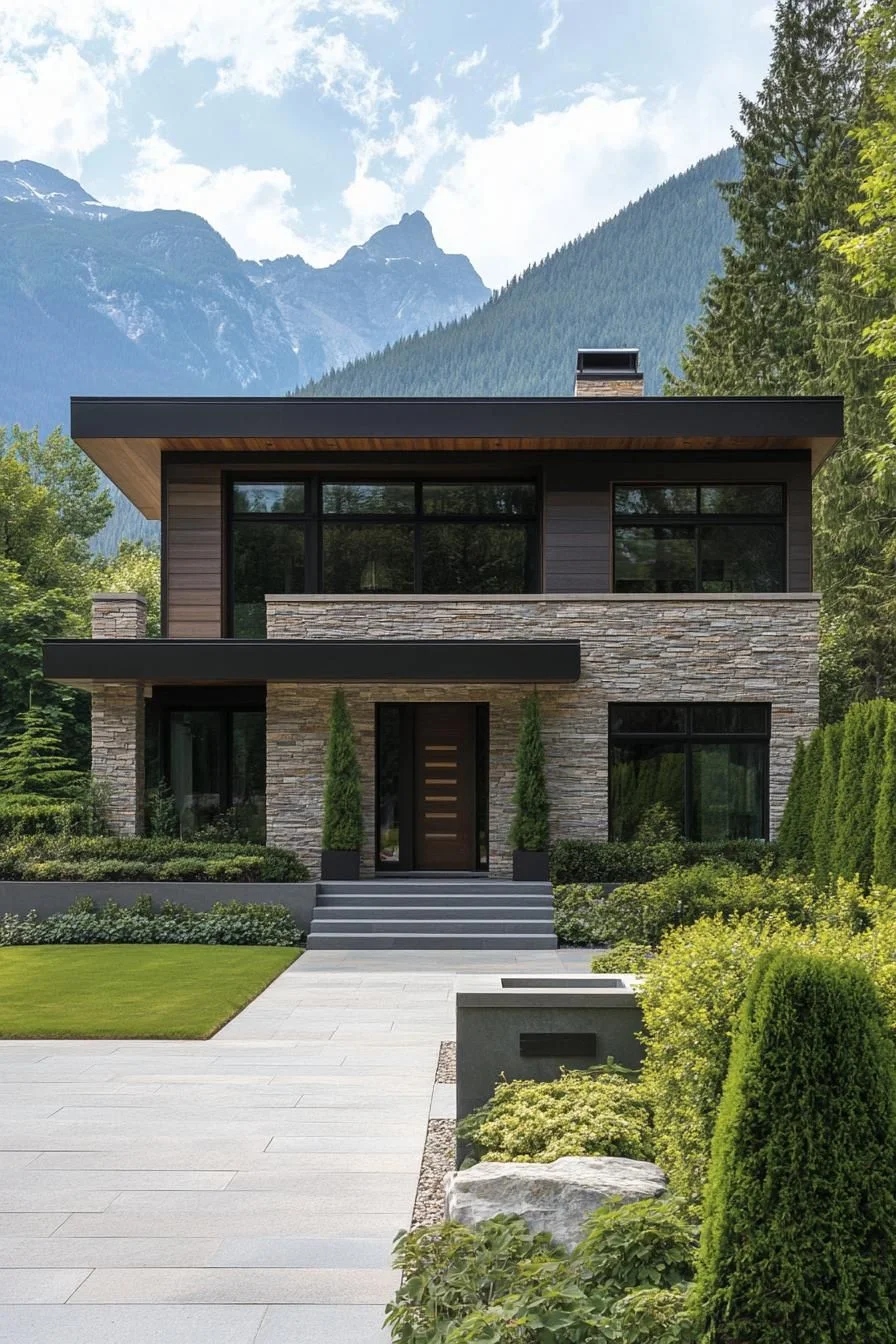 A Mountain Bungalow with Elevated Style