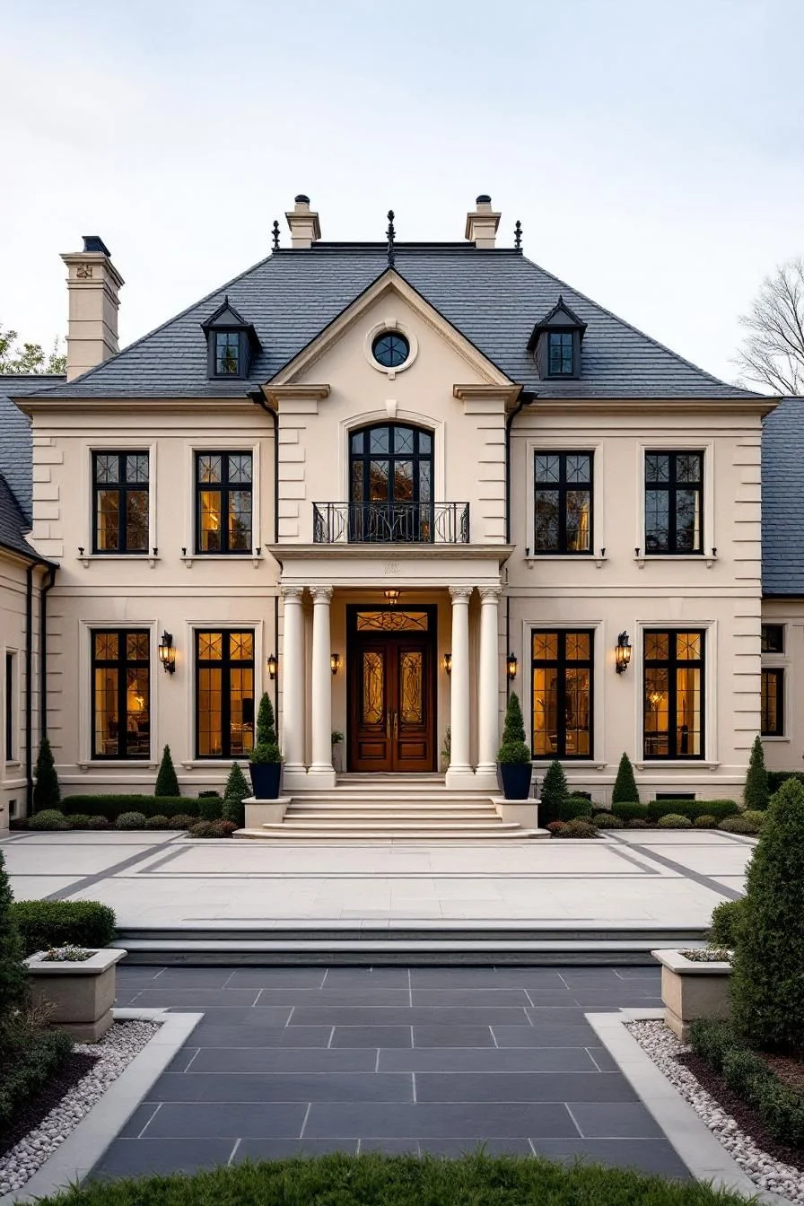 A Grand Home with Regal Details