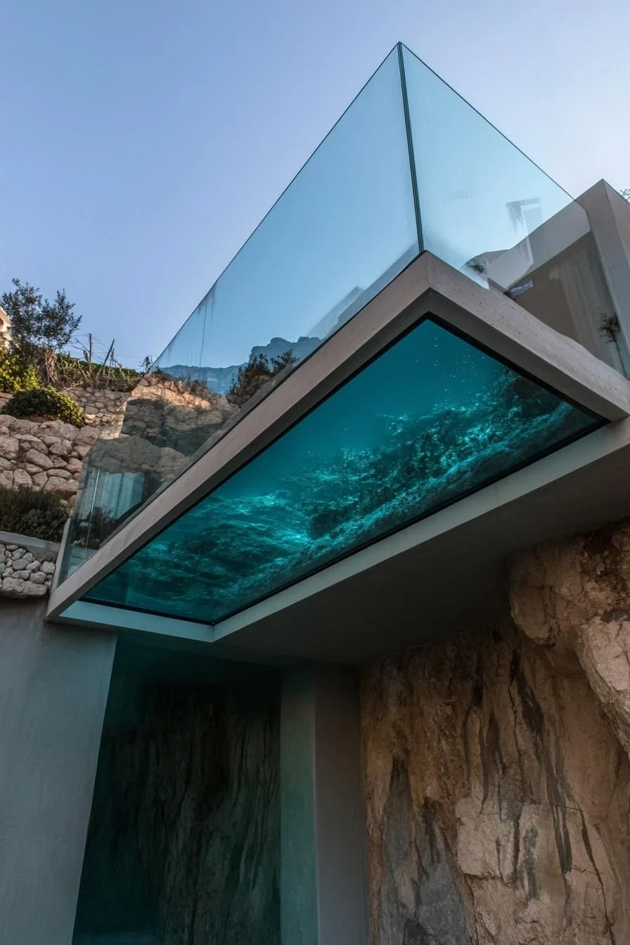 Glass-Bottom Rooftop Pool Getaway - photo 3