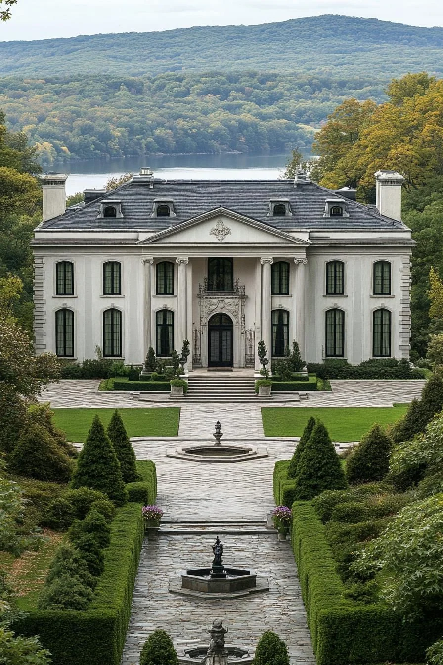A Waterfront Mansion of Quiet Majesty