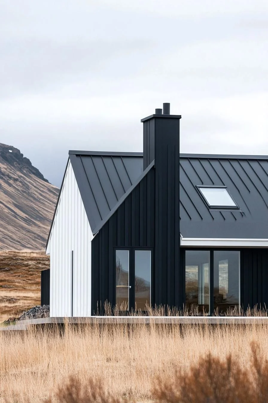 A Striking Modern Cabin in Nature’s Embrace