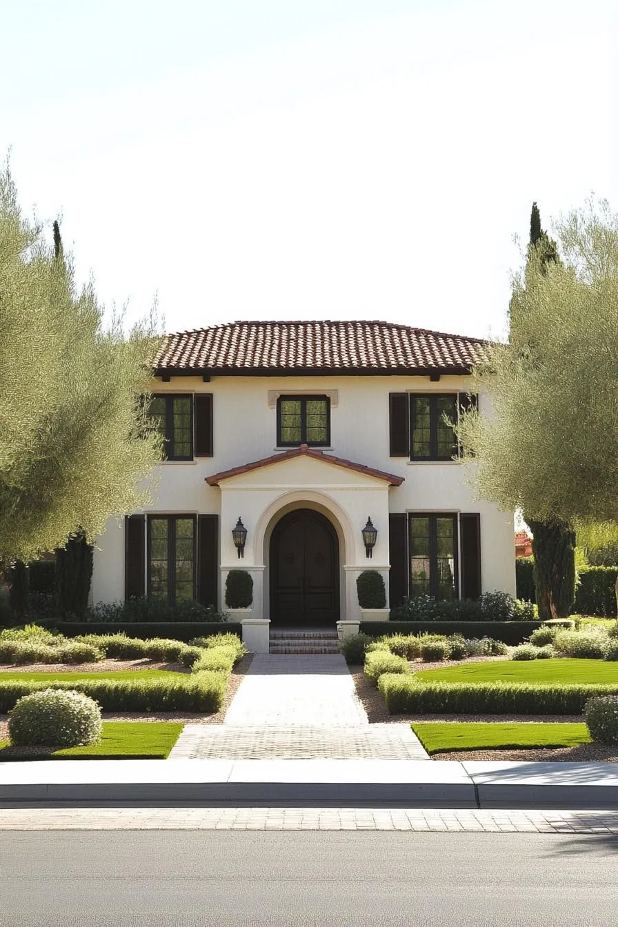 A Sunlit Mediterranean-Style Arizona Home