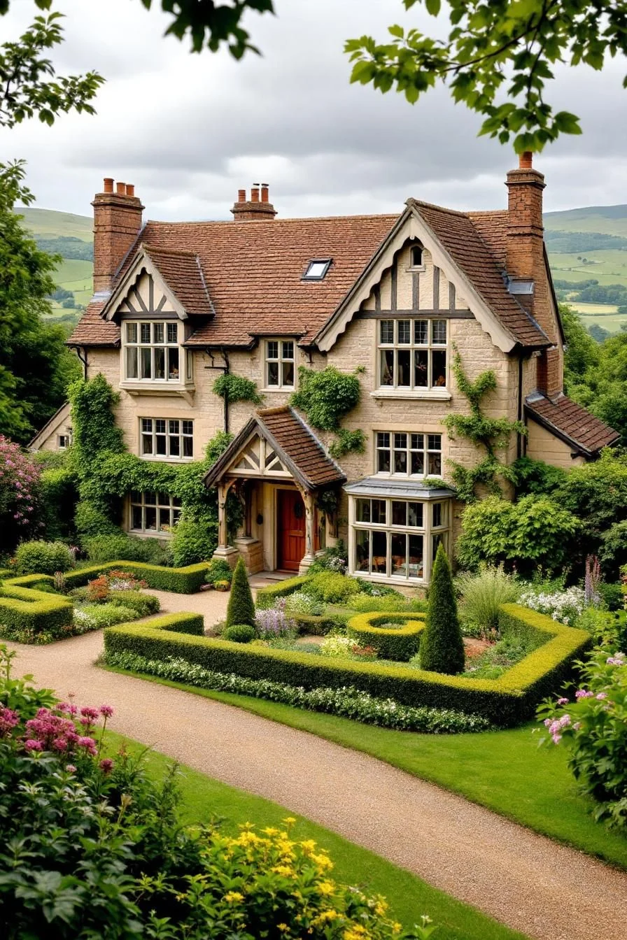 A Tudor Retreat With Leafy Character