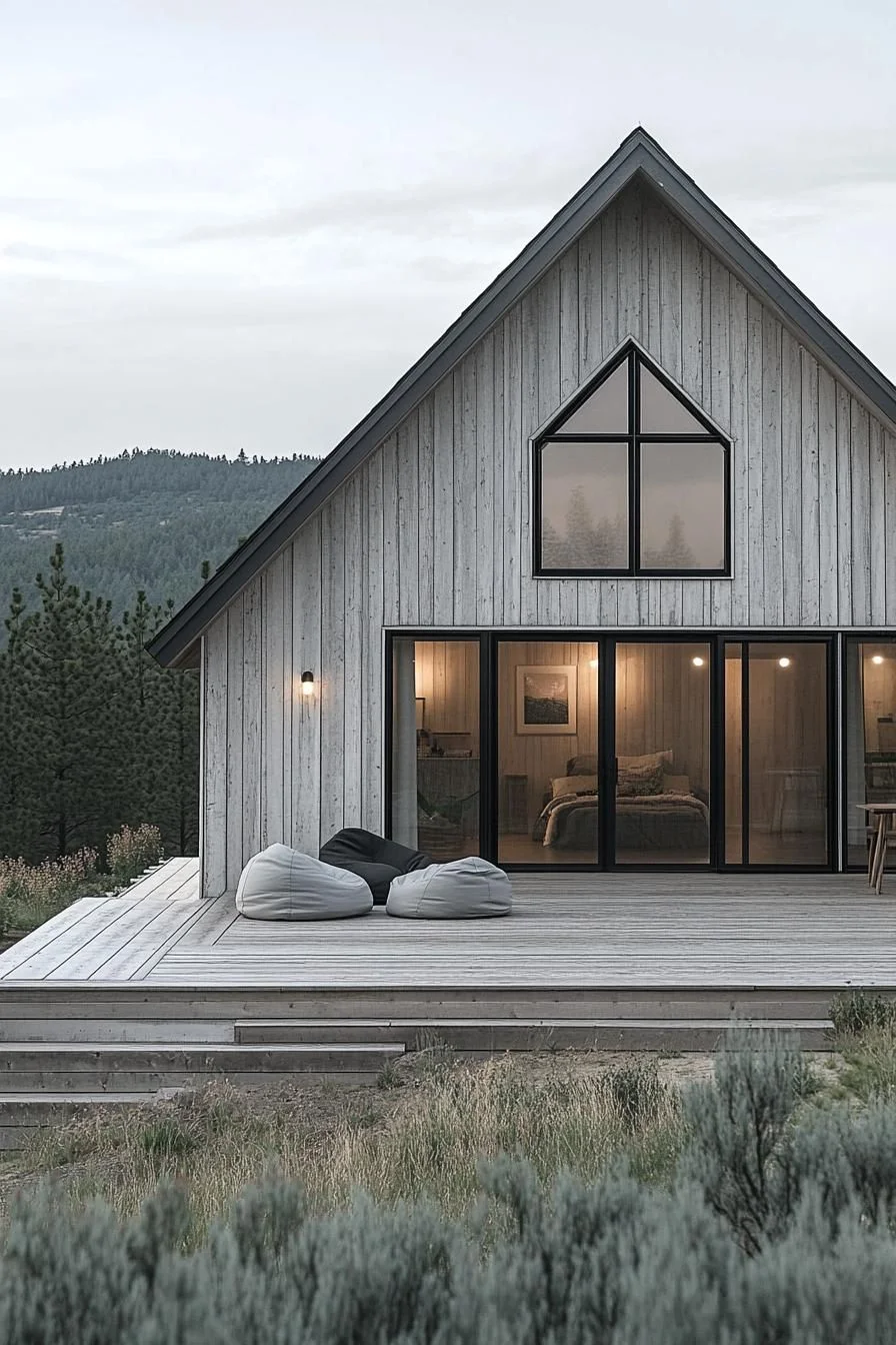 Stylish Gabled Hideaway for Cozy Living
