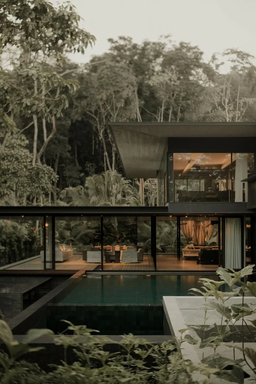 A Leafy Lounge for Rainforest Rest