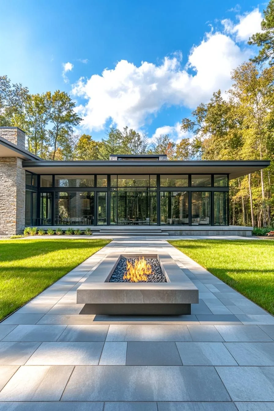 Glowing Pavilion-Style Home