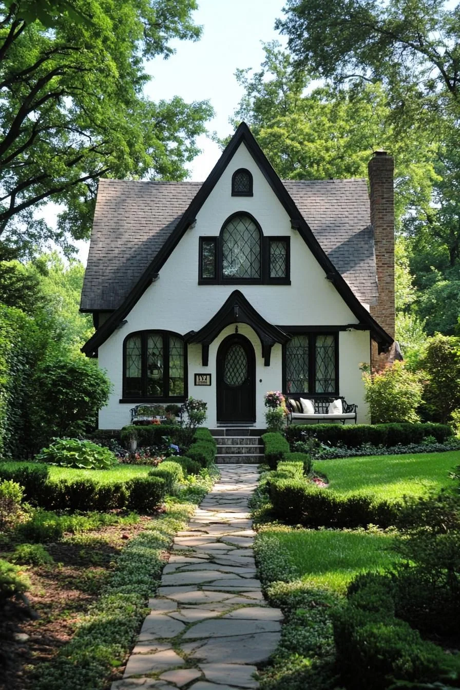 Modern Tudor Bliss: A Cozy Corner