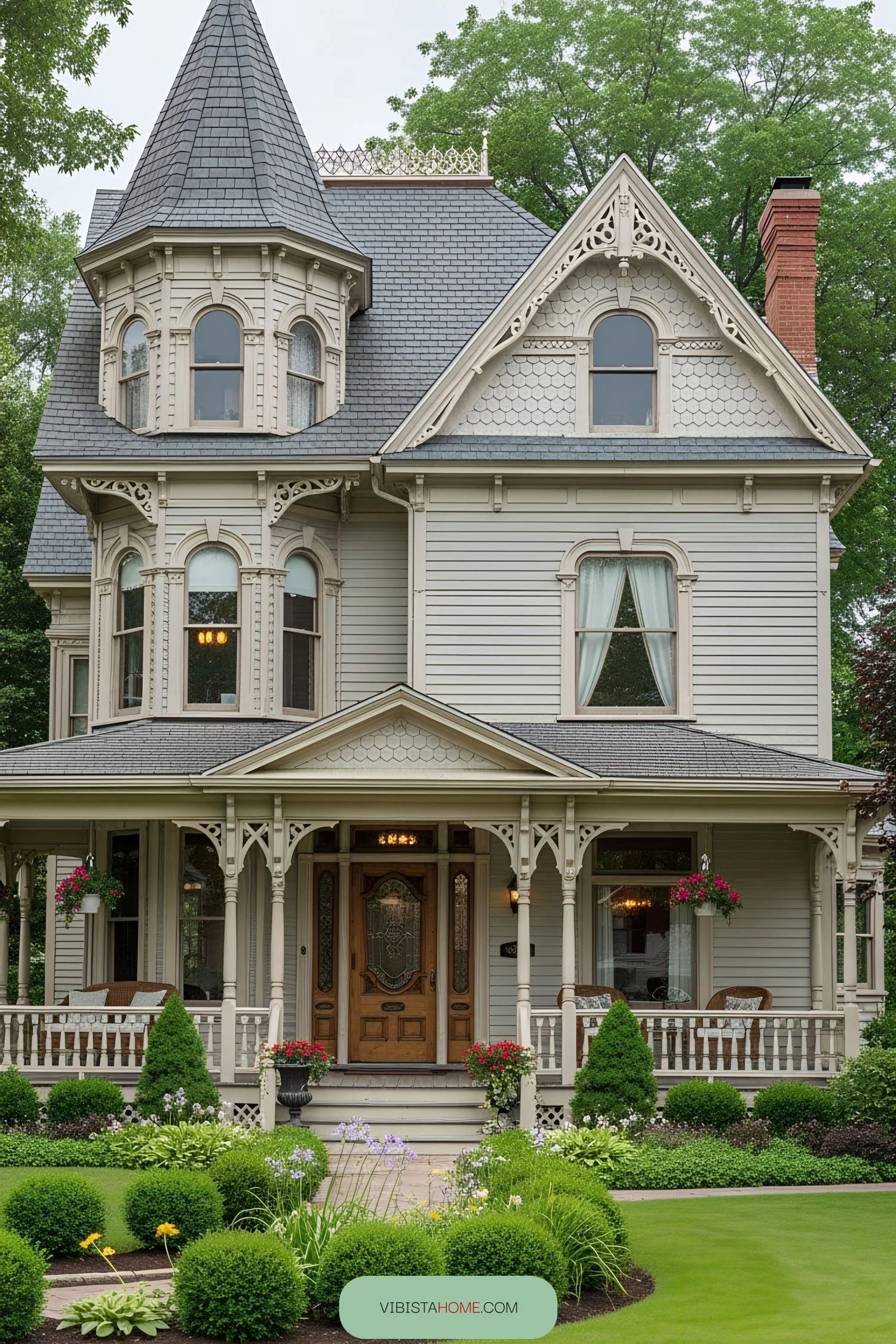 Majestic Turret Design in Victorian Homes