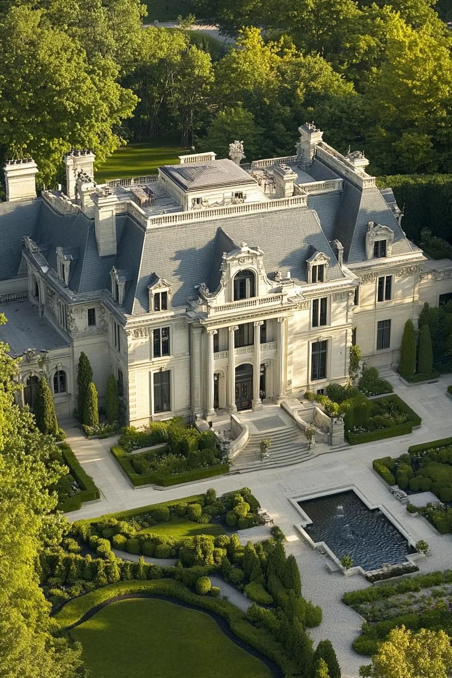 Elegant Estate Under an Emerald Canopy