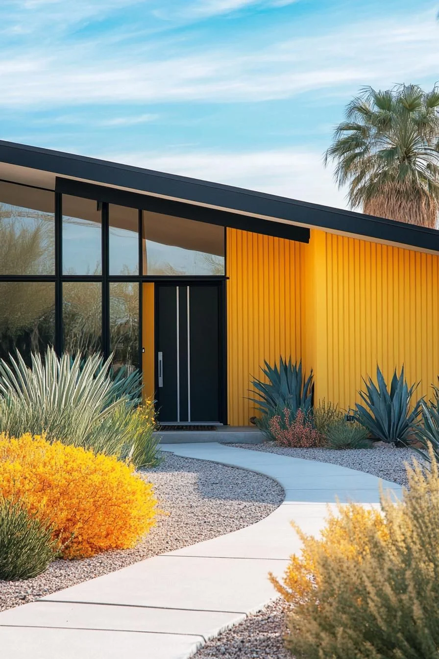 A Retro Home Basking in Sunshine
