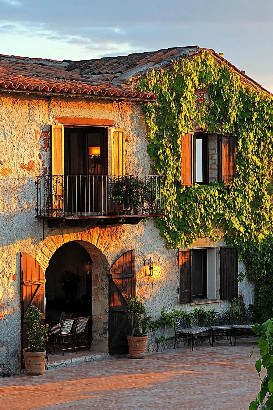Vine-Covered Sunny Residence