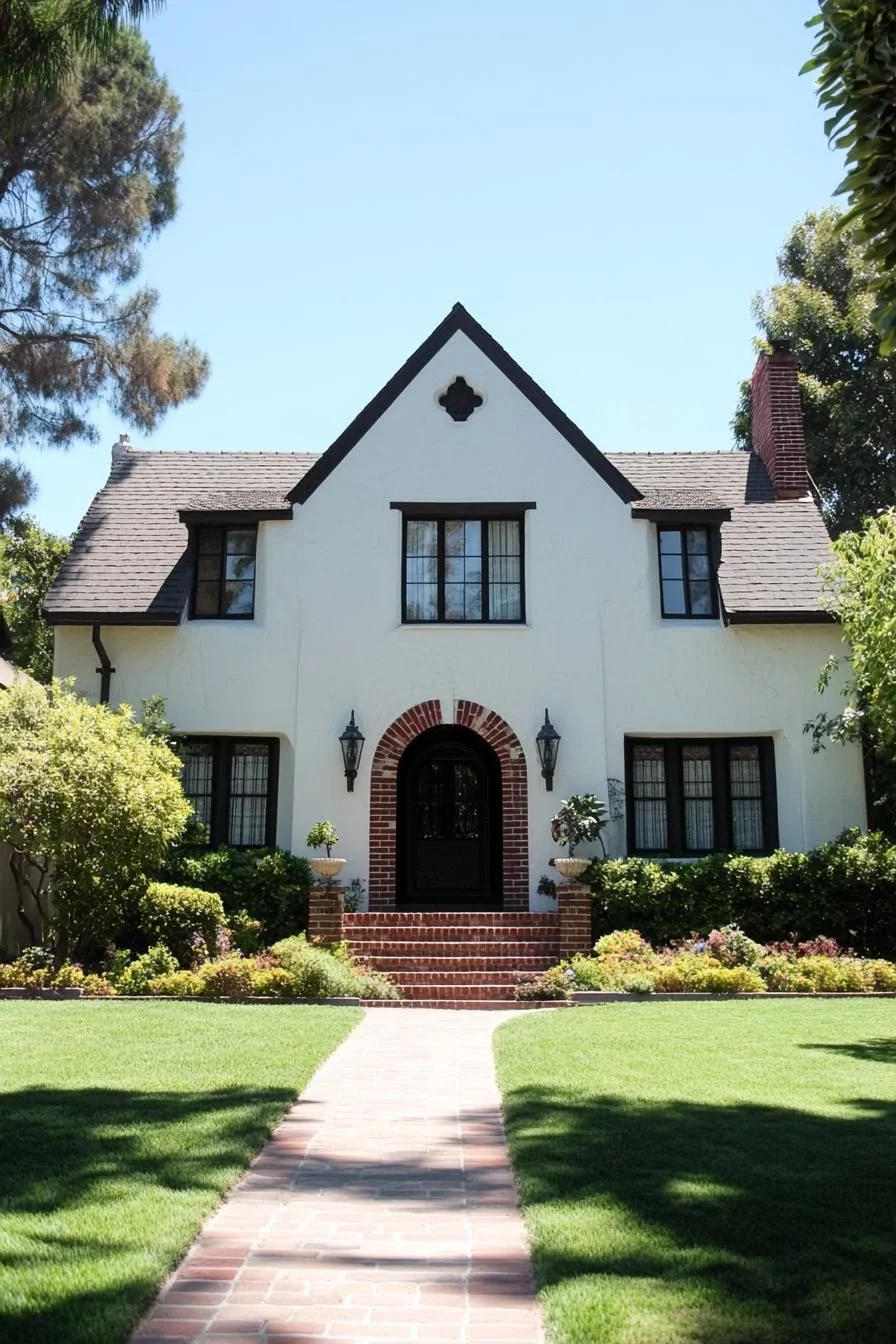 Charming Tudor Hideaway With a Brick Wink