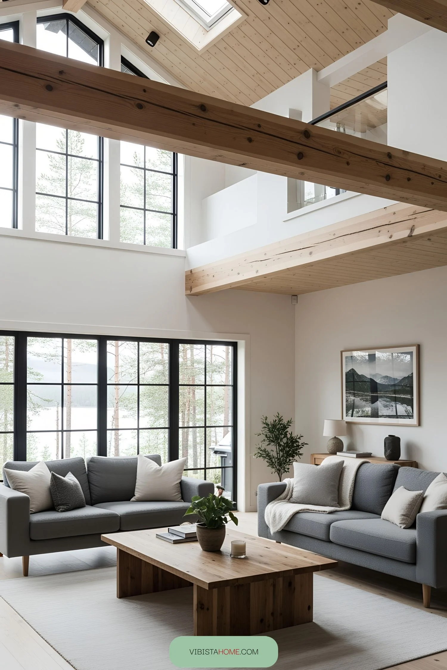 Vaulted Ceilings Framing Nature's Best Views