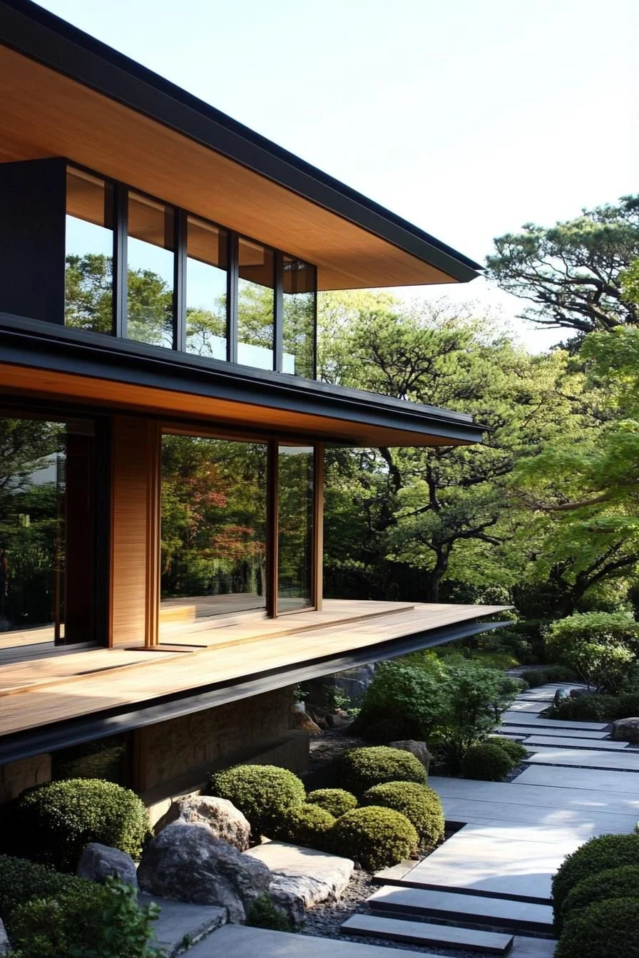 A House That Floats Within a Leafy Haven