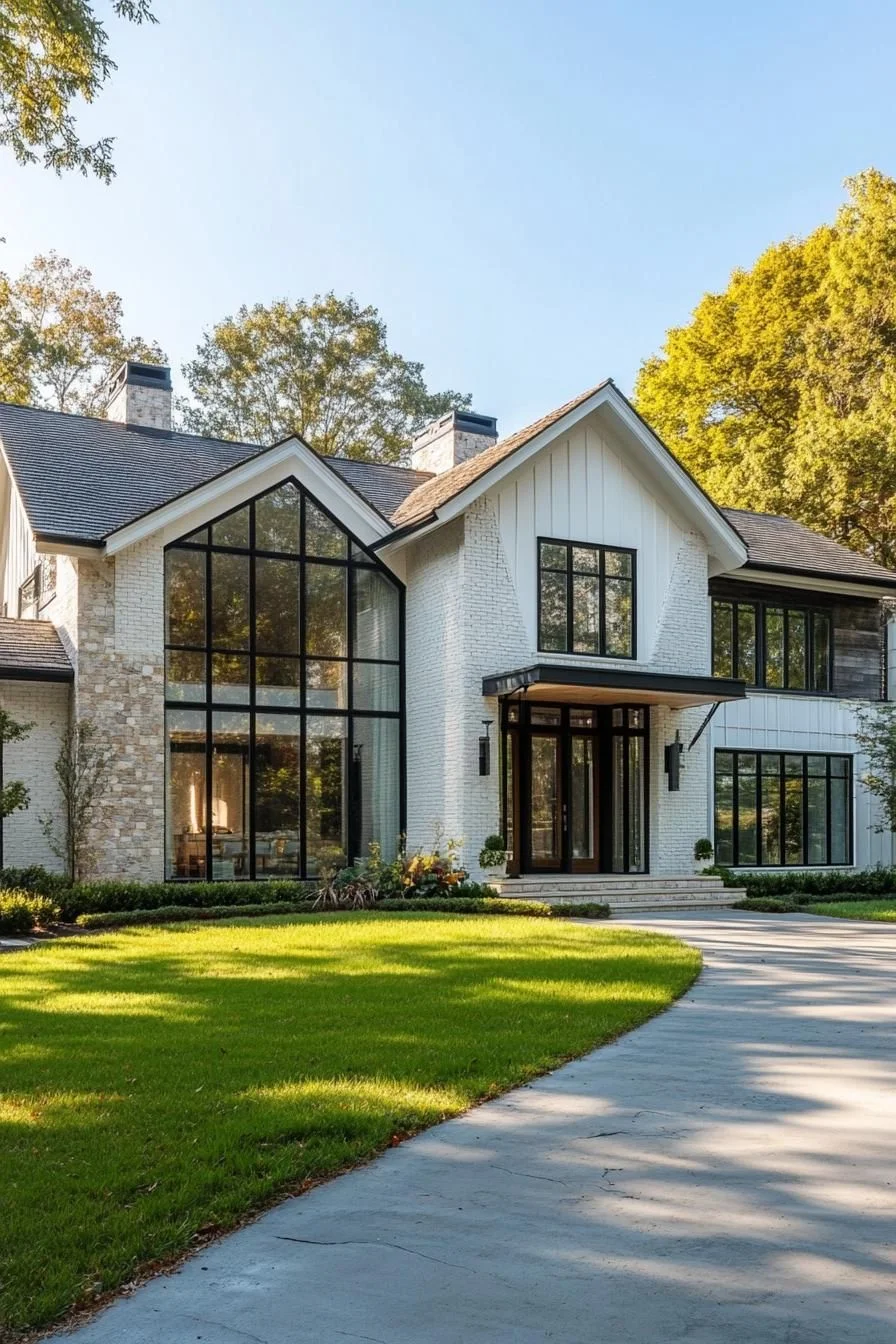 Glass Details Overlooking the Greens