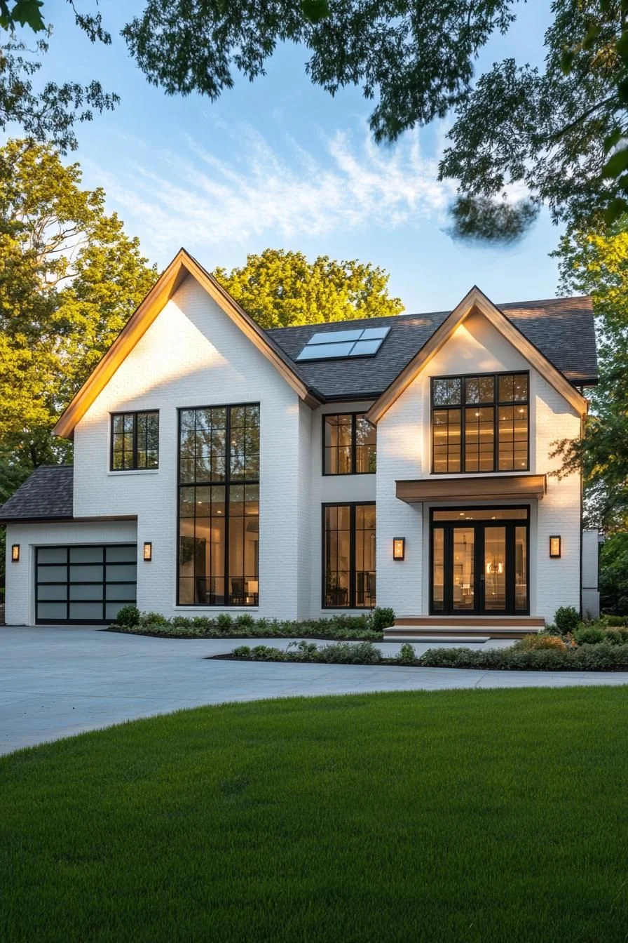 A Modern Home Bathed in Light
