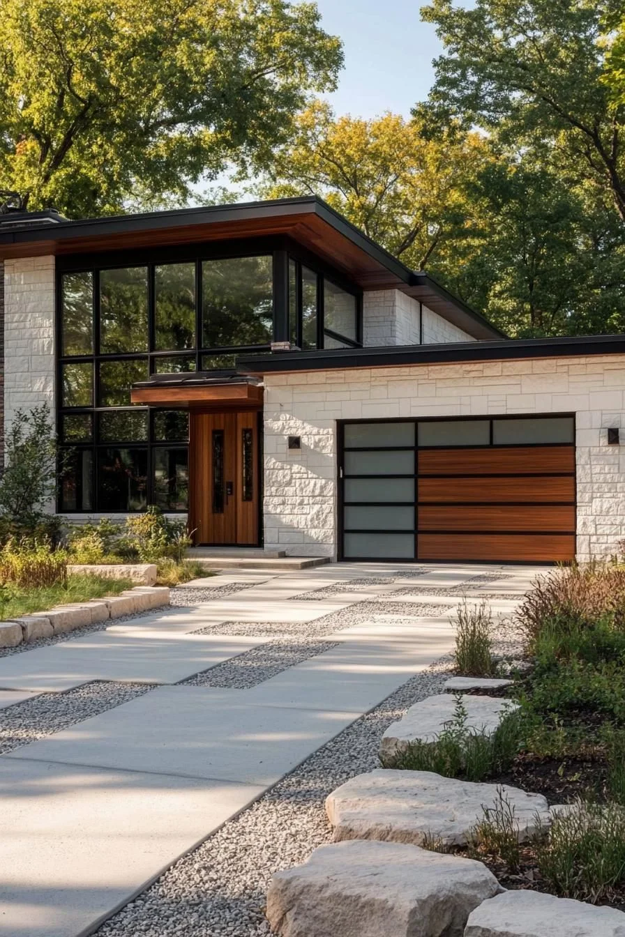 Clean Lines and Glass Galore in This Contemporary House