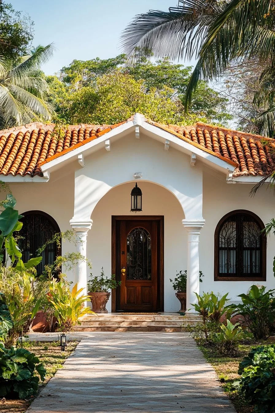 A Sunlit Terracotta Bungalow Retreat