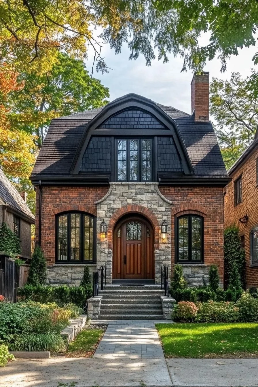 Elegant Arched Home Design