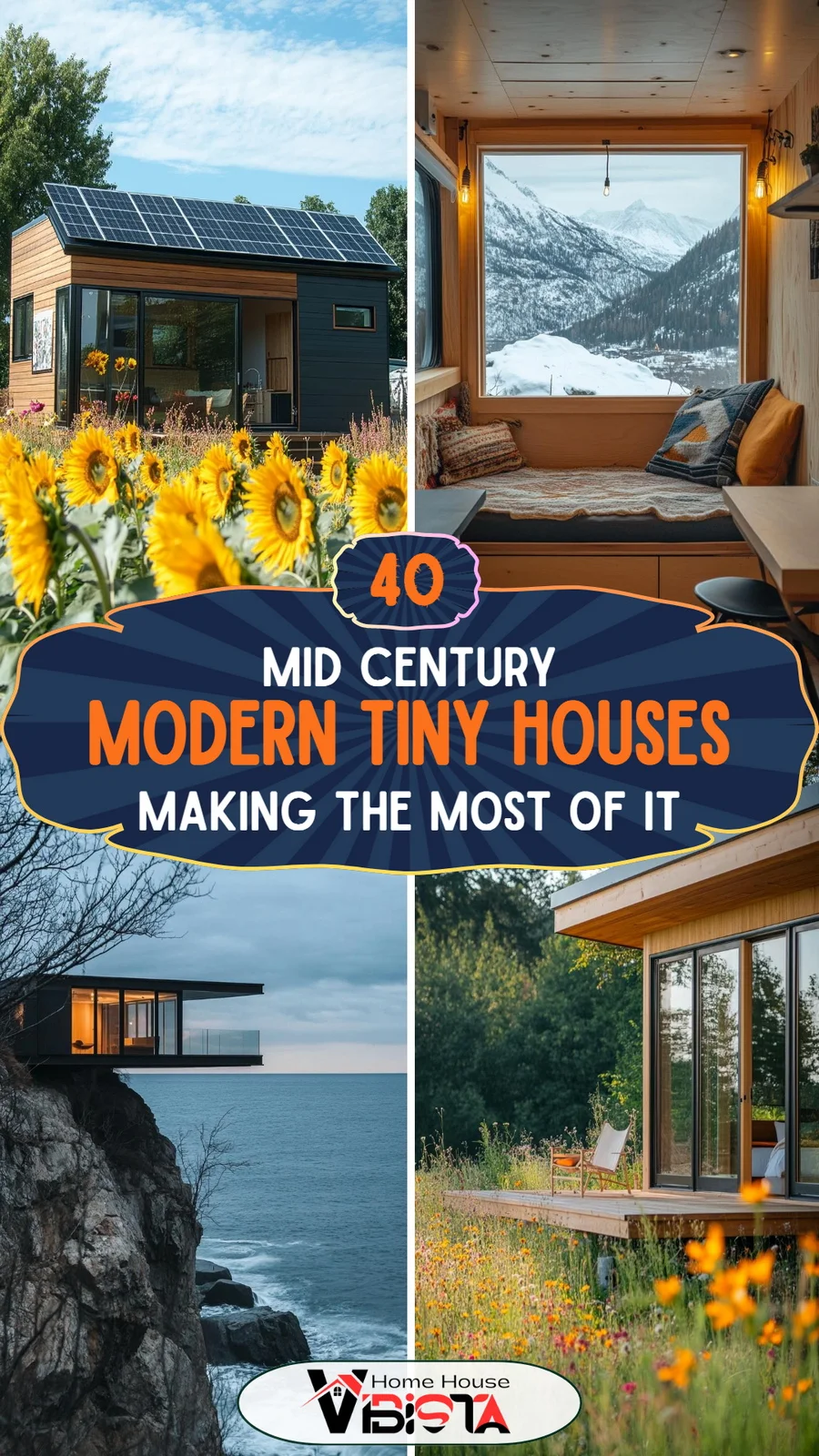 40 Mid Century Modern Tiny Houses Making the Most of It