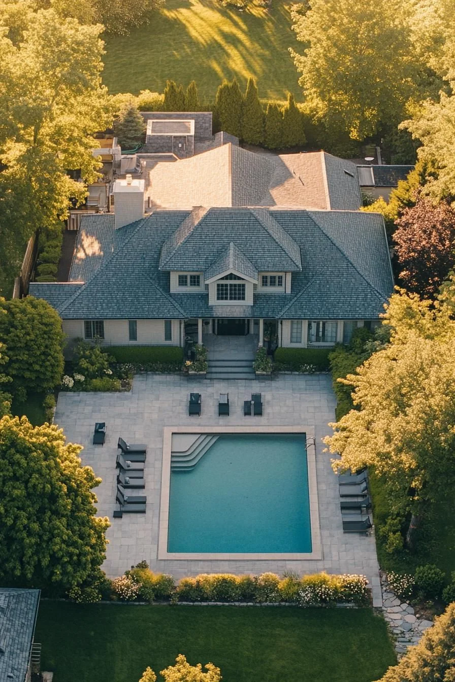 Stylish Poolside Home Retreat