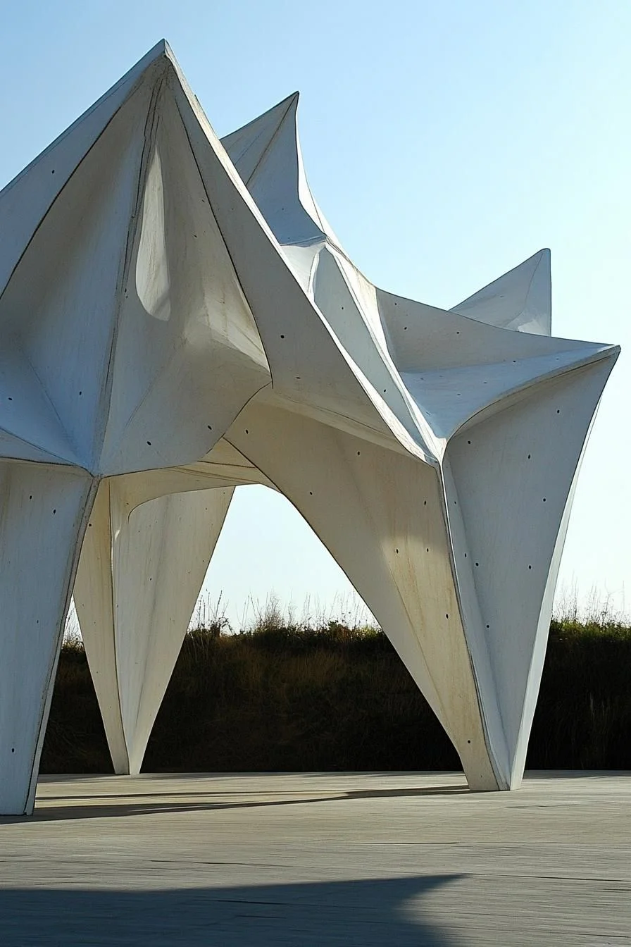 Sharp Peaked Sky Pavilion