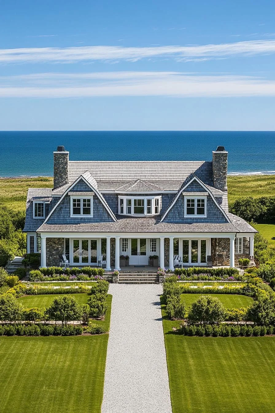Gabled Design with Ocean Views