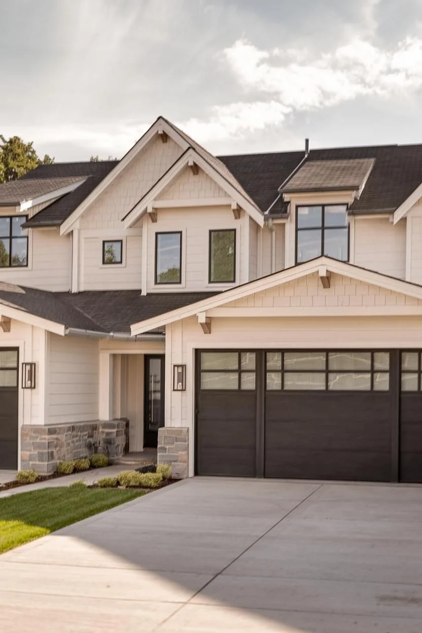Chessboard Gabled Duplex Charm