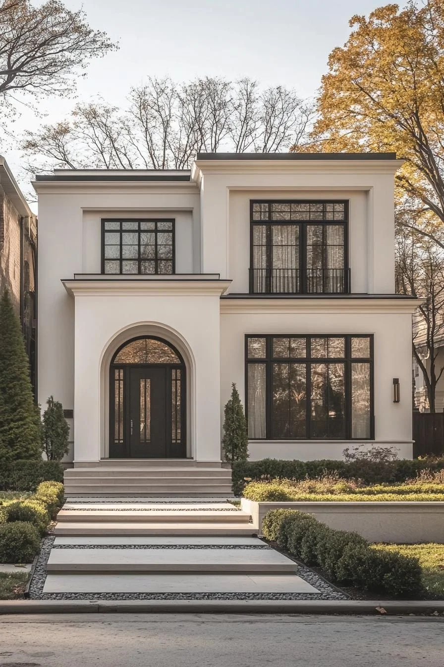 Modern Neoclassical Charm, Doubled in Class