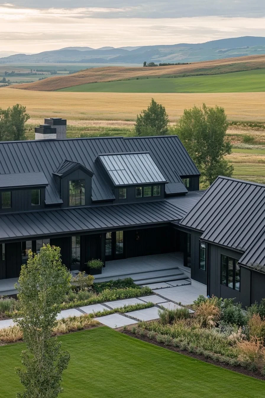 A Black Beauty Farmhouse on the Range