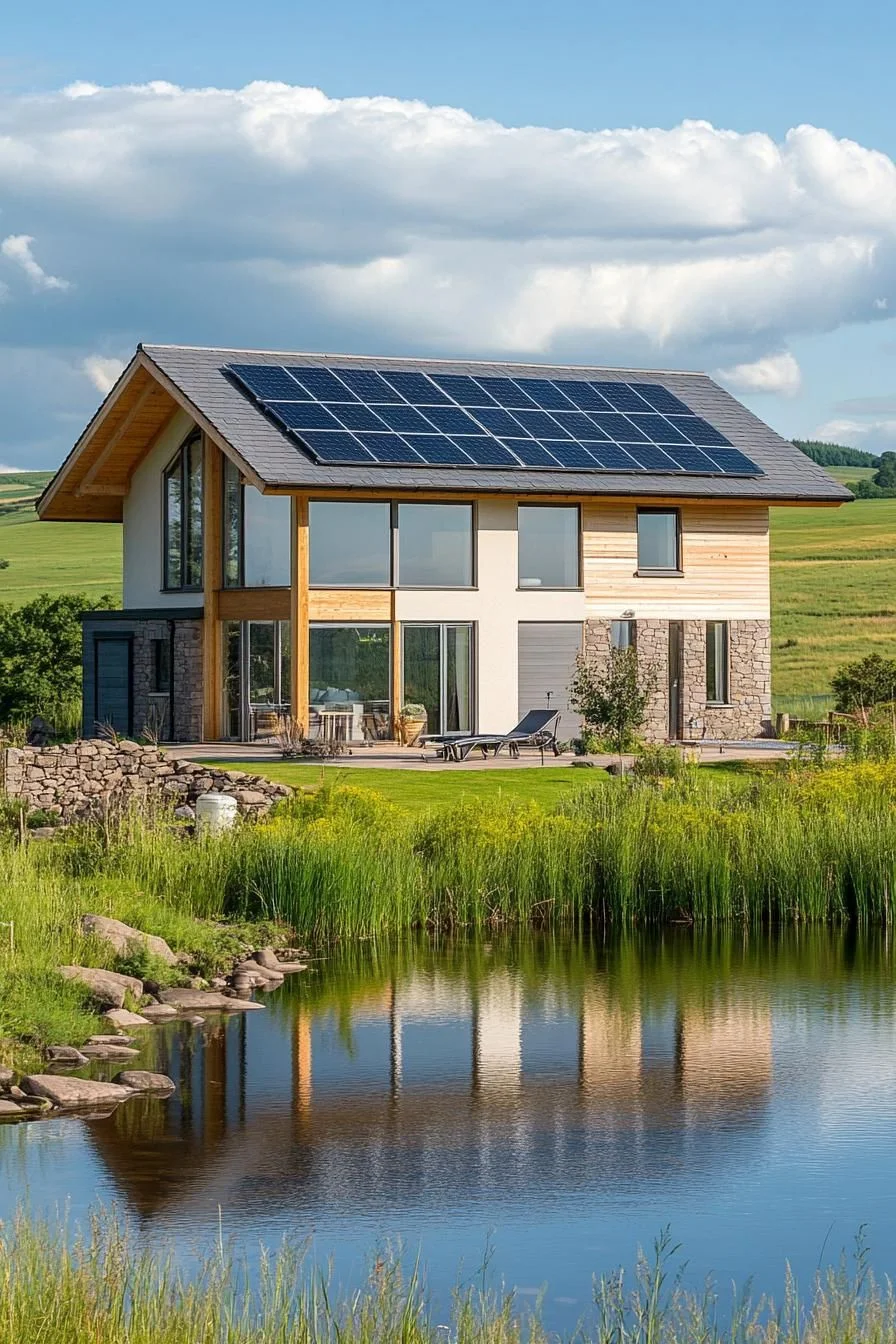 Solar-Powered Timber Cabin Living - photo 4