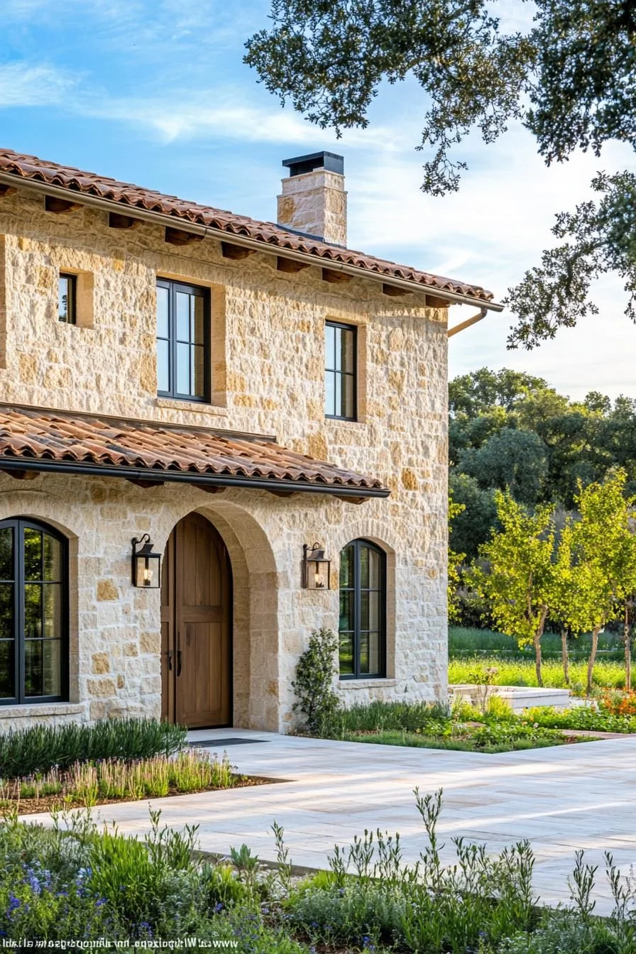A Sunlit Stone Escape with Character