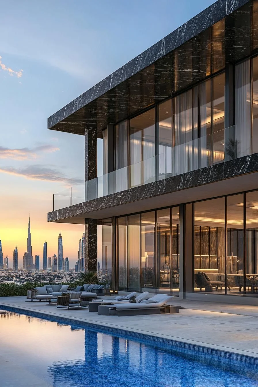 A Modern Mansion with Sweeping Views